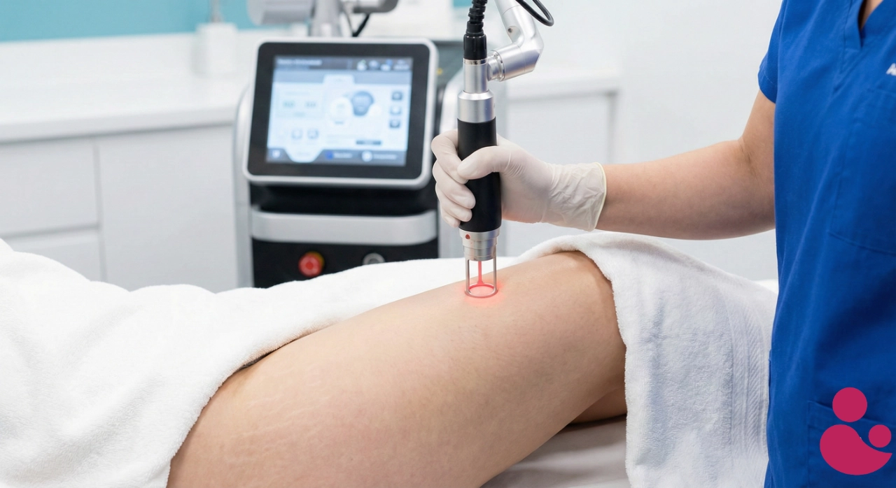 Pielęgnacja skóry z rozstępami: Domowe sposoby i skuteczne zabiegi. 2 Profesjonalny zabieg laserowego usuwania rozstępów w gabinecie medycyny estetycznej